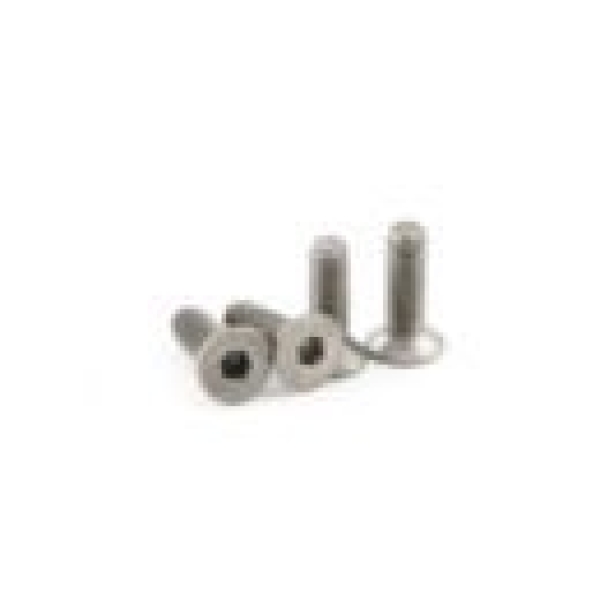 Hex. countersunk screw titanium M3x10 (4) (#710310T)