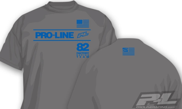 Pro-Line Factory Team grau T-Shirt