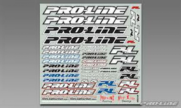 ProLine Team Sticker  B&W