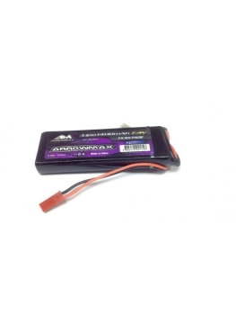 AM Lipo 1400mAh 7.4V Receiver Pack GPARROWMAX LIPO ( #AM-700993)