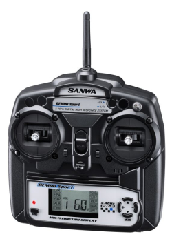 Gemini Sport - RX-391W / ohne Servos/ TX/RX Knüppelsender SANWA SURFACE CH2 2.4GHz FH-E System
