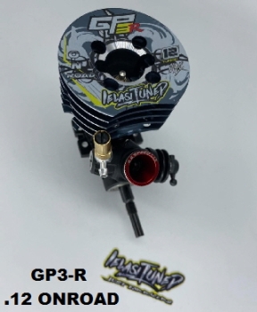 IELASITUNED GP3R ONROAD .12 CERAMIC REAR BEARING, SHAFT WITH DLC COATED, TUNED (#GP3R )