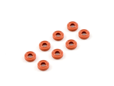 SHOCK O-RING ORANGE 8pcs  (#)