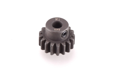 RUDDOG 17T Modul 1 Steel Pinion