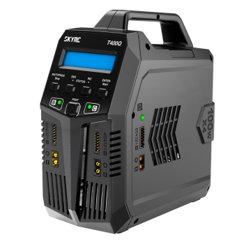 T400Q AC/DC Quad Ladeger�ät LiPo 1-6s 12A 4x100W