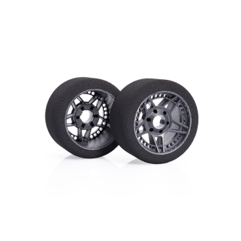 Matrix 1/8 Front FIVE Carbon WET Coumpound RC Model Tires (37mm | WET)