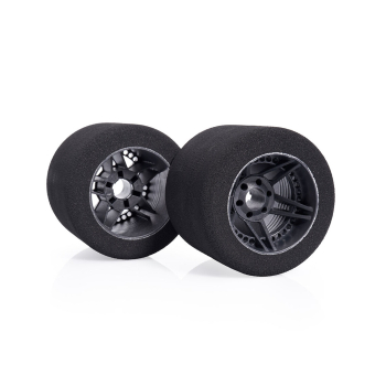 Matrix 1/8 Rear FIVE Carbon 35 Shore RC Model Tires (60mm | 76mm | 35Sh)