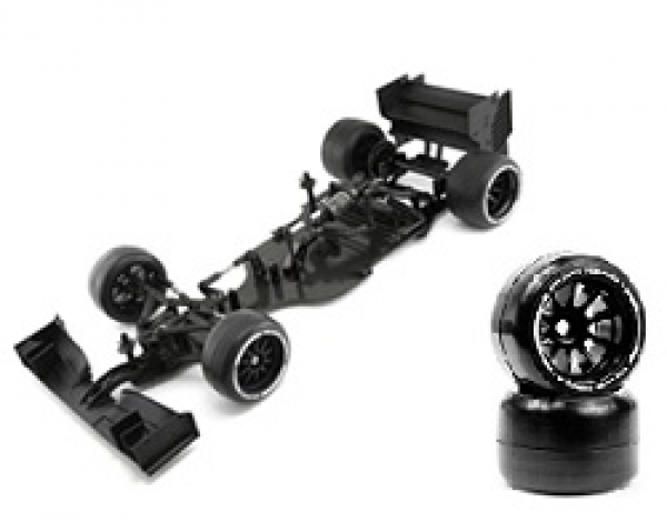 Velox F1 - 2018 - Black Ed. incl. Volante Formula ETS Tyres set (#100001B-18VT)