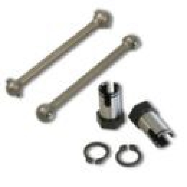 Driveshaft aluminium  wheelaxle (2�) (#500009)