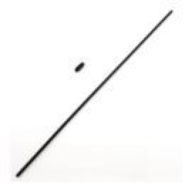 Antenna rod with cap (#608402)