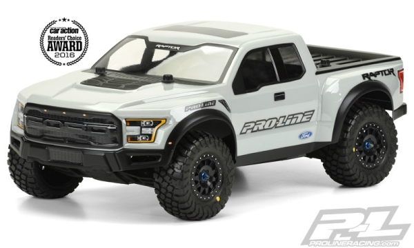 2017 Ford F-150 Raptor True Scale Karo Pre-Painted grau