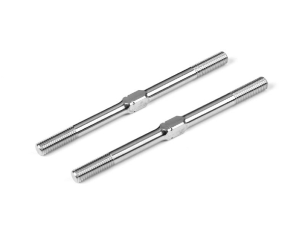 HUDY TITANIUM ADJUSTABLE TURNBUCKLE 55MM M3.5 L/R (2)
