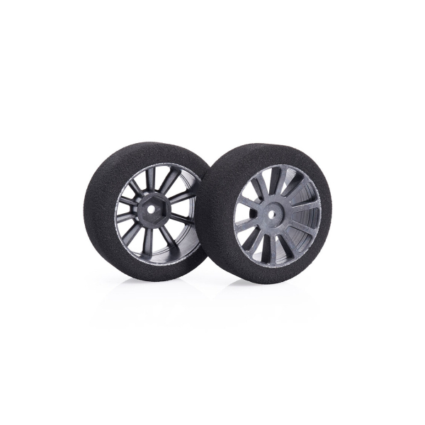 Matrix 1/10 Front AIR Carbon 37 Shore RC Model Tires (26mm | 62mm | 37sh)