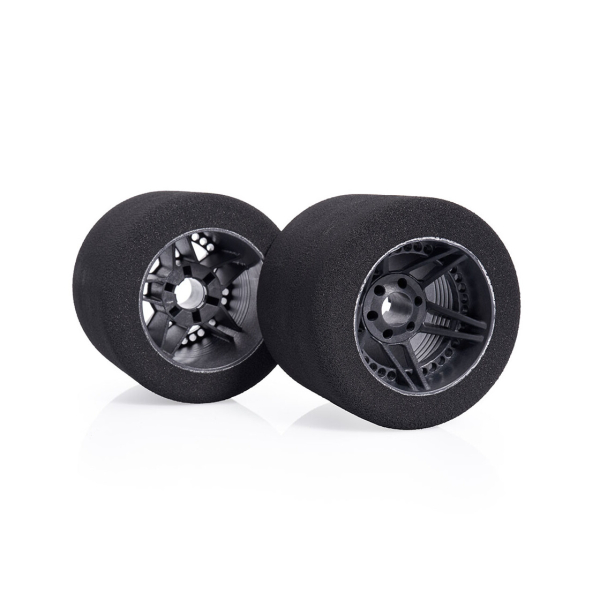 Matrix 1/8 Rear FIVE Carbon 35 Shore RC Model Tires (60mm | 76mm | 35Sh)