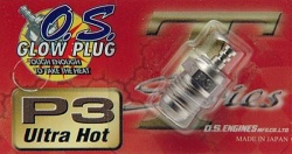 OS glowplug P3 turbo ultra hot (#OS-P3)