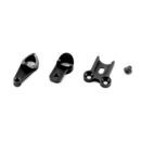 Servo saver parts alu "PRO" (1ퟭ�) - black (#407312B)