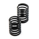 Shock spring front black - V10 extra soft (2) (#811512)