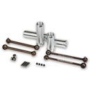 Aluminium wheel axles with CVDs (front  rear) (#900009)