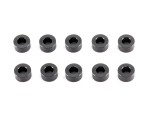 ALUMINUM WASHER 3x6x3.0mm (Black/10pcs)