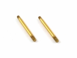 SHOCK SHAFT TITANIUM 33mm 2pcs  (#)