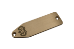 Velox V8.3 Front Chassis insert Brass