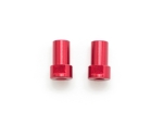 CHASSIS MOUNTED ALU STEERING POST (Red/2pcs)  (#T090)