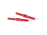 ALUMINUM TURNBUCKLE M3x30mm (RED / 2pcs)  (#T118)