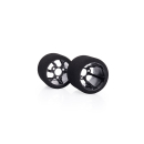 Matrix 1/12 Rear Carbon 32 Shore RC Model Tires (Magenta | 32Sh)