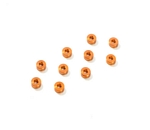 Alu Schimscheiben 3 x 7 x 2.0mm - orange (10)   (#303138-O)