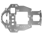 Chassis Alu 3mm SWISS 7075 T6(#331104)