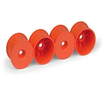 Truggy-Felgen "Starburst Aerodisk" (Orange)(#359836)