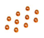 Alu Unterlegscheiben konisch 3x6x2mm - orange (10)(#362280-O)