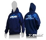 XRAY Kaputzensweater Blau (XL)   (#395500XL)