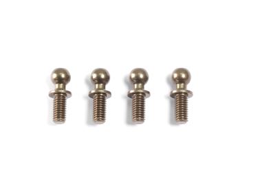 ALU BALL END 4.3x11.8mm (4pcs)  (#F007)