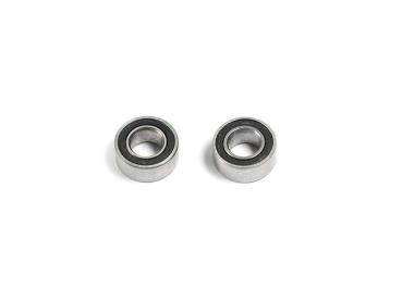 BALL BEARING 5x10x4mm (Rubber Shield/2pcs)  (#F053)