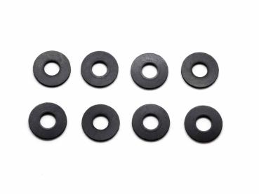 RUBBER BODY MOUNT SPACER L (6x14x1.0mm/8pcs)