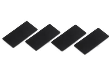 WING ENDPLATE for 1/10 TOURING CAR (BLACK/0.8mm/4pcs)