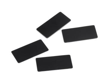 WING ENDPLATE for 1/10 TOURING CAR (BLACK / 0.8, 0.5mm / 2pcs each)