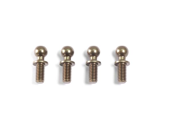 ALU BALL END 4.3x11.8mm (4pcs)  (#F007)